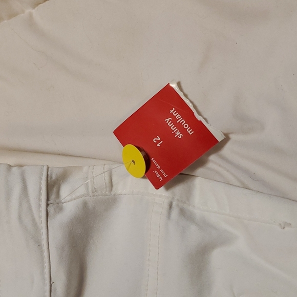 White jeans size 12 - Picture 3 of 3